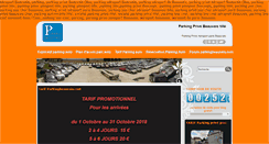 Desktop Screenshot of parkingbeauvais.com